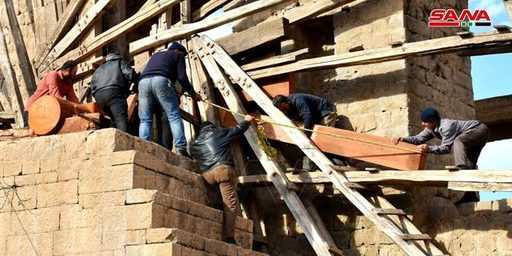 Renovarea Bashriyat al-Kabir noria din Hama este în curs de desfășurare