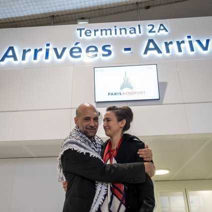 Высланный египетско-палестинский активист Рами Шаат прибыл в Париж