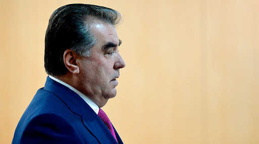 Tajik President calls for a security belt around Afghanistan
