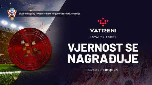Kroatiska fotbollsförbundet introducerar Vatreni Crypto Token