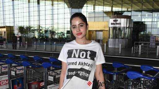 Индия – «Не внучка Джаведа Ахтара»: Урфи Джавед проясняет ситуацию этой забавной футболкой в ​​аэропорту