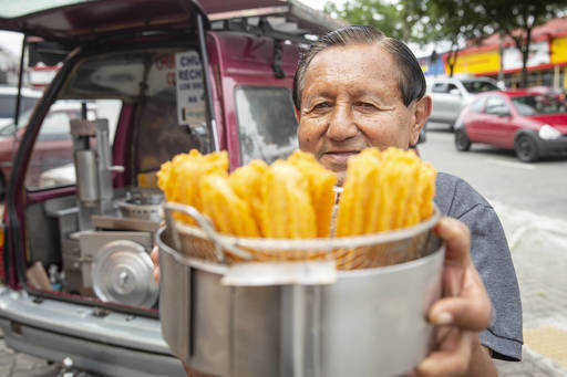 Auf der Straße verkauft, Churros von 'Baixinho da Cupecê' generationsübergreifend