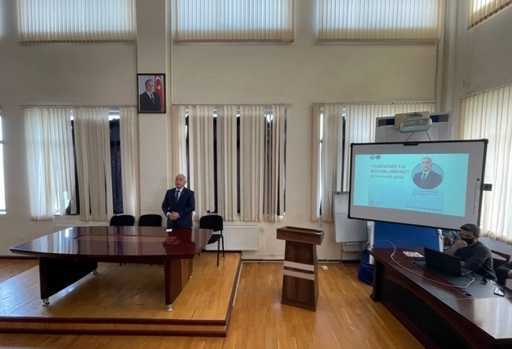 Profesor Anar Iskenderov został gościem wydarzenia „Nasza historia i wartości” na Uniwersytecie Państwowym w Baku