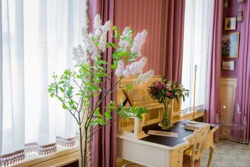 Russia - Winter lilac blooms in Tsarskoye Selo for the first time in 105 years