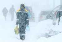 Russia - Strade chiuse a Yuzhno-Sakhalinsk a causa della tempesta di neve