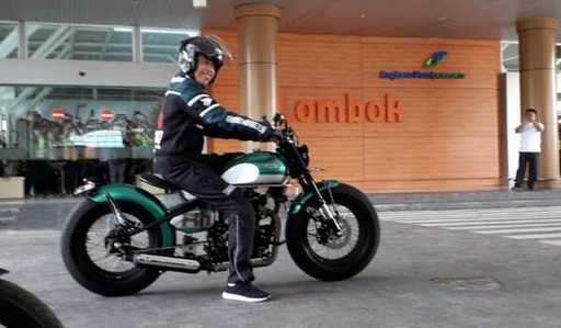 Obiščite Mandaliko, predsednik Jokowi postane simulator za MotoGP 2022