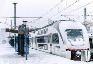 Azerbaïdjan - Les chemins de fer azerbaïdjanais mettent en garde contre d'éventuels retards de train dus au temps neigeux