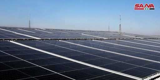 Solkraftverket i Hisya producerade 120 megawatt el på en månad