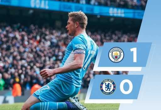 Manchester City vence o Chelsea