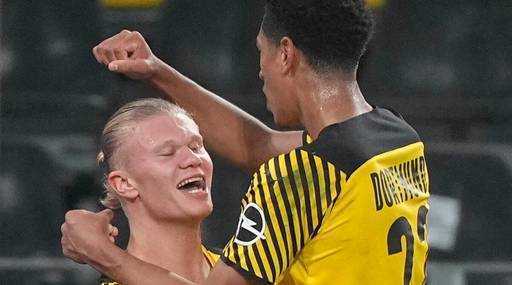 Bundesliga: Haaland zdobywa 2 punkty, gdy Dortmund pokonuje Freiburg 5-1
