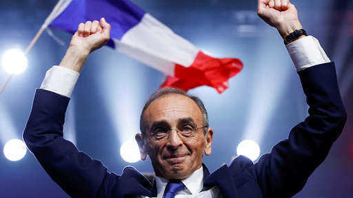 Der französische Präsidentschaftskandidat Zemmour wird zu einer Geldstrafe verurteilt, weil er sich gegen Migranten ausgesprochen hat