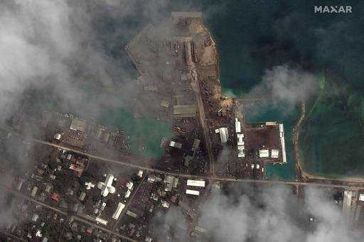 Спутник показывает масштаб разрушений в Тонге после цунами; посмотреть до и после