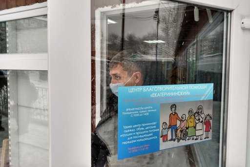 Russia - The first humanitarian aid center at the temple was opened in Crimea