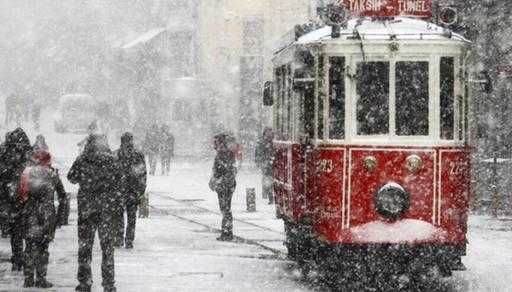 Hafta sonundan itibaren İstanbul'u vuracak kar yağışı