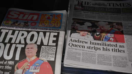 Prințul Andrew și-a închis conturile de pe rețelele de socializare