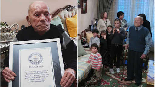 Homem mais velho do mundo morre aos 112 anos