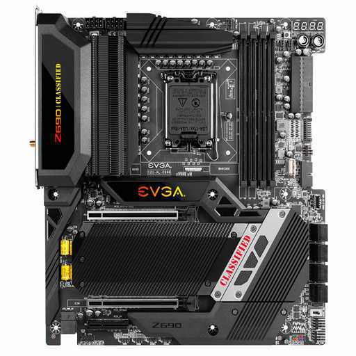 EVGA Z690 Classified Motherboard Gets 19-Phase Power Subsystem