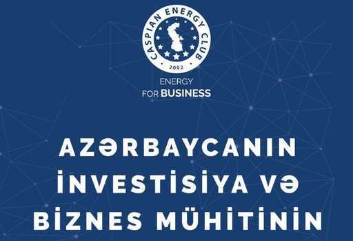 Azerbajdžan - Kaspický energetický klub uskutočňuje prieskum, ktorý skúma problémy podnikateľov
