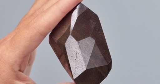 Misterioso diamante negro de 555,55 quilates vai a leilão