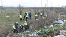 Rozpoczęło się sprzątanie nieuregulowanego wysypiska śmieci w rejonie obwodnicy Vidin