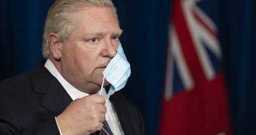 Kanada - Doug Ford, Ottawa protestosunda 'nefret sembollerini' kınayan bir bildiri yayınladı