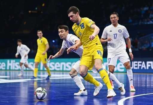 Ukrajina porazila Kazachstan v 1/4 finále Euro 2022