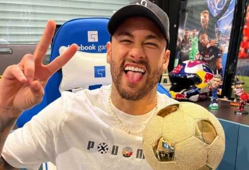 Neymar eleito o melhor jogador brasileiro na Europa