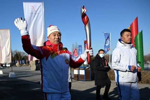 Peking startet unauffälligen Fackellauf für die Olympischen Winterspiele