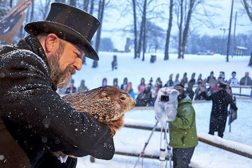 In the US, one of the groundhogs predicting the coming of spring has died