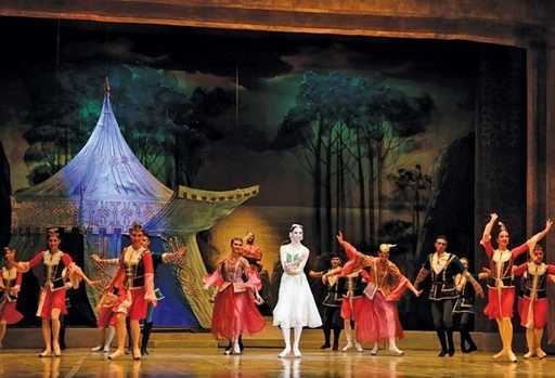 De première van het ballet Legend of the Kaspische Zee vond plaats