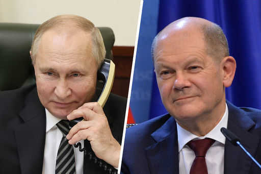 Scholz aviserade ett möte med Putin i Moskva