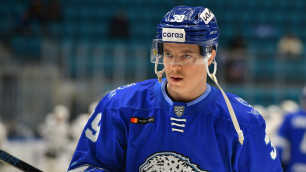 Barys terminated the contract with the Canadian striker