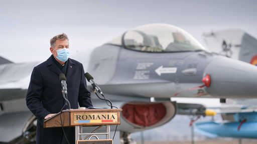 Presidente Iohannis, visitando a 71ª Base Aérea General Emanoil Ionescu em Campia Turzii: O contexto de segurança no flanco oriental confirma a necessidade de uma presença mais consistente da OTAN