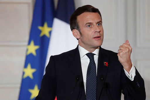 Macron did not rule out the possibility of a trip to Russia