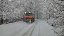 Ceste v okraju Sliven so v zimskih razmerah prevozne