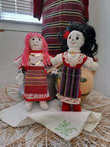 Тряпичные куклы «оживают» на конкурсе общественного центра в селе Тырговиште Давидово