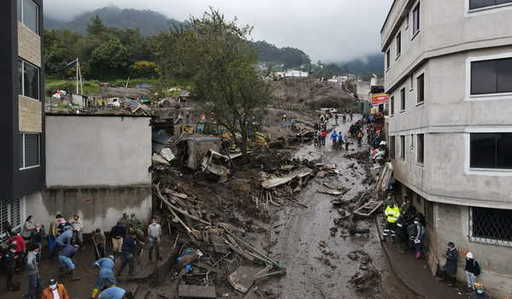 Überschwemmungen in Ecuador töten 22 Menschen