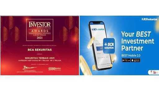 BCA Sekuritas vinner Best Securities Award 2021