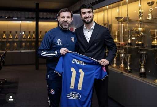 Mahir Emreli flyttade till Dinamo Zagreb
