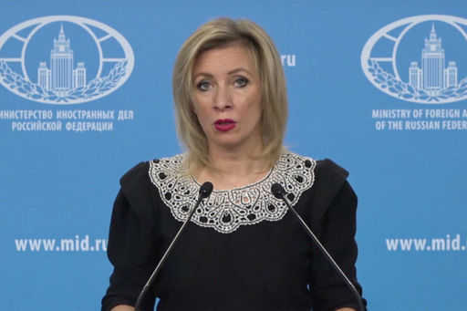 Zakharova kommenterade Tysklands reaktion på ryska åtgärder mot DW