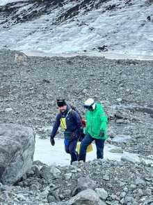 Bułgarska Antarktyda prowadzi badania geofizyczne lodowców w rejonie South Bay na wyspie Livingston