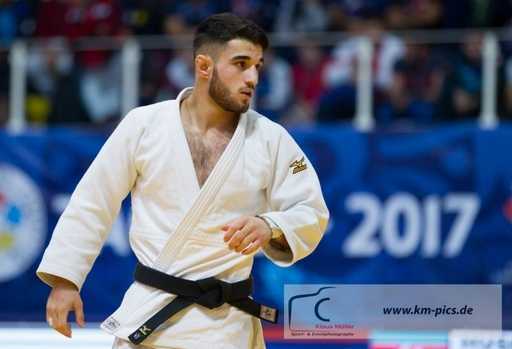 Vår judoka Karamet Huseynov tog sig till semifinal i Grand Slam-turneringen
