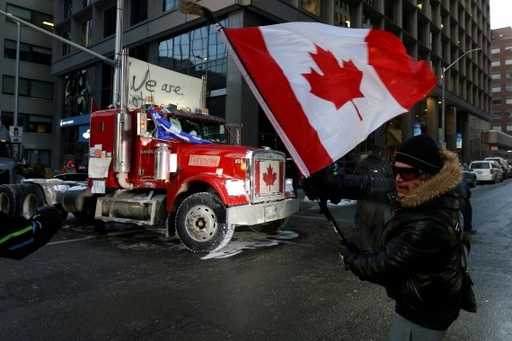 يقول زعيم الحزب الوطني الديمقراطي الكندي إن موكب سائقي الشاحنات يهدف إلى الإطاحة بالحكومة