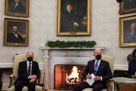 EUA e Alemanha trabalham em 'sincronia' na crise da Ucrânia, diz Biden