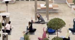 Kuweit - Eveniment de yoga la scurt timp după obținerea permiselor necesare