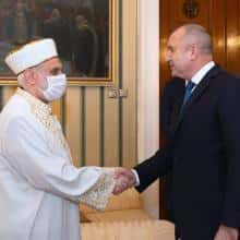 Prezident Rumen Radev sa stretol s hlavným muftim Mustafom Hadjim