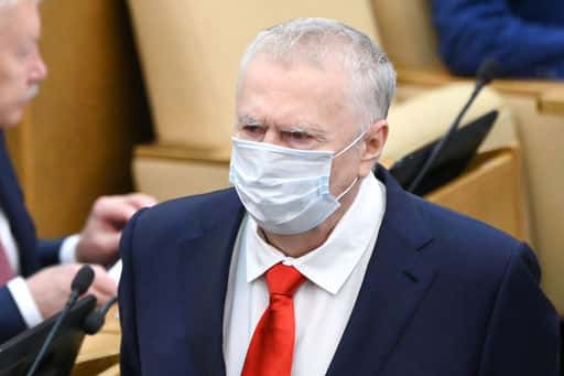 De bron gaf commentaar op de aansluiting van Zjirinovski op de ventilator