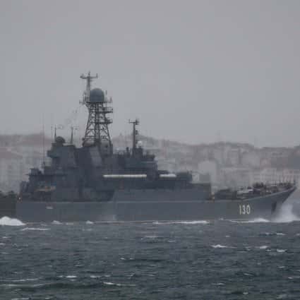 Ukrajinska kriza: Rusija je poslala 6 pristajalnih vojaških ladij v Črno morje