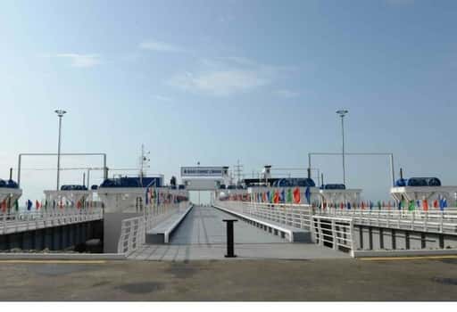 Azerbajdžan – 18,7-percentný pokles zaznamenaný v prekládke vagónov v prístavnom trajektovom termináli v Baku