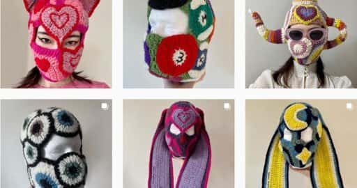 Canadá - Conheça Alexandria Masse: uma crocheteira canadense cuja 'arte vestível' está se tornando viral